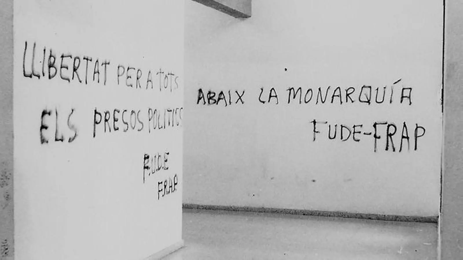 "Menos rey, más cultura": els subversius grafitis de la Transició
