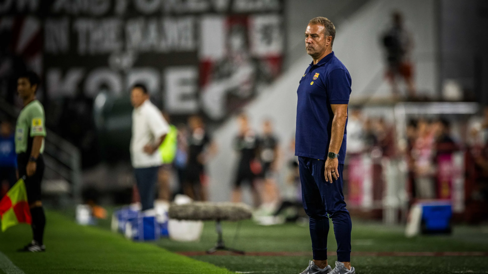 Hansi Flick, during Barça's Asian Tour