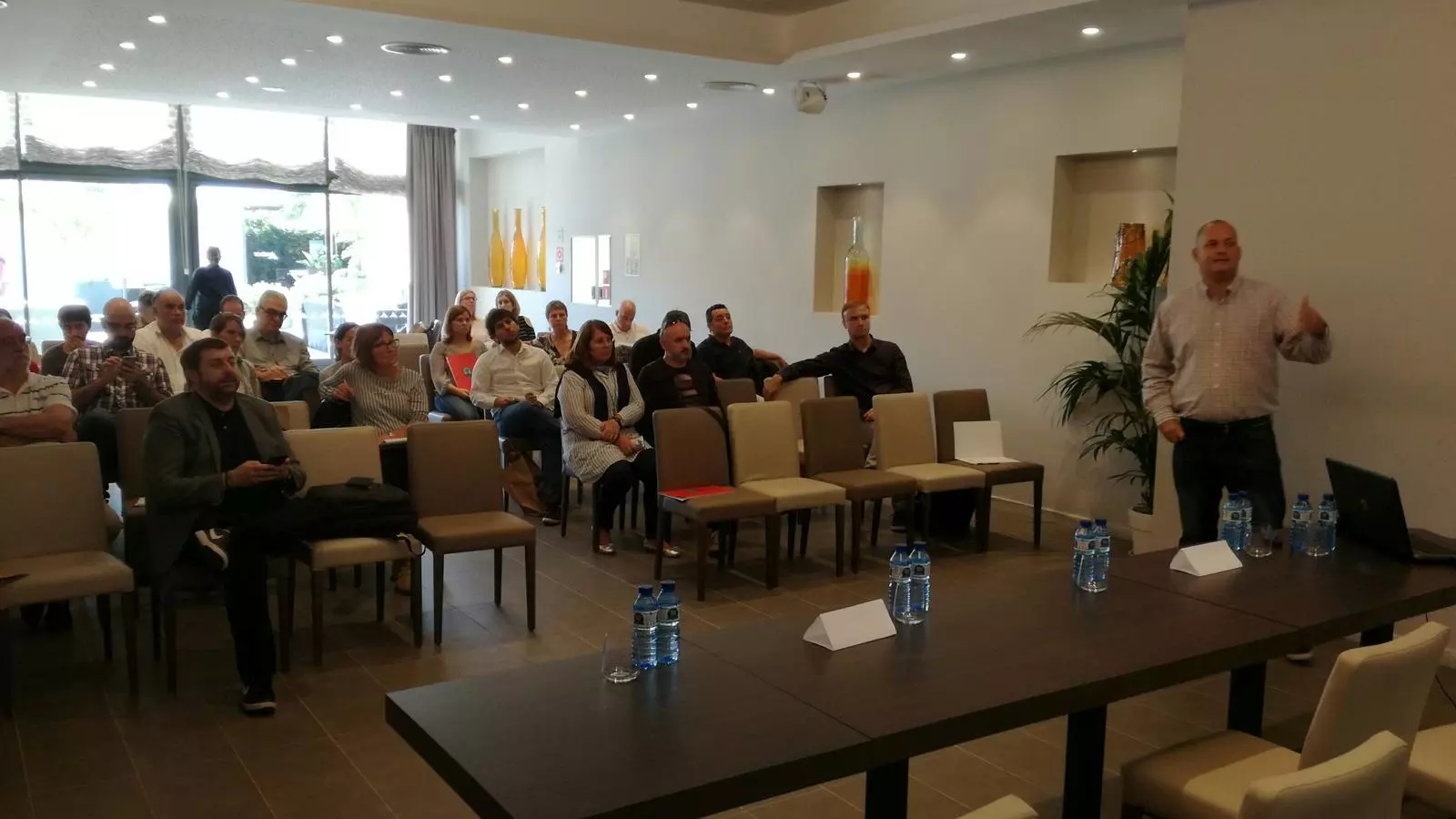 Una imatge de la darrera Jornada de Comunicació Local 2.0. / ARA