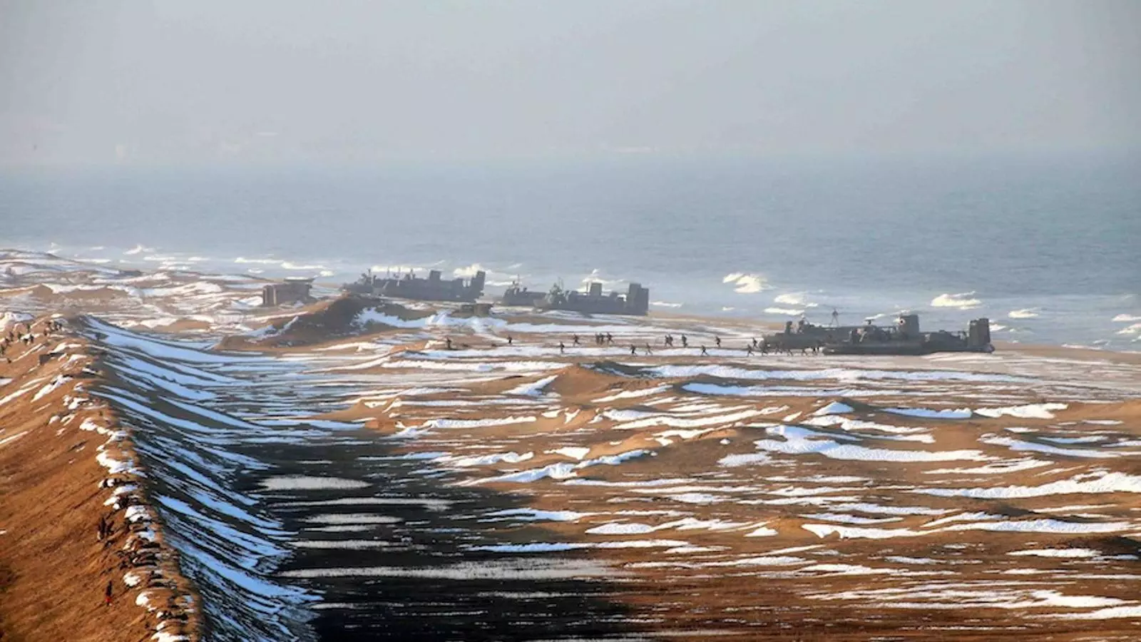 Imatge difosa dilluns per l'agència estatal d'exercicis militars a Corea del Nord. KCNA / REUTERS