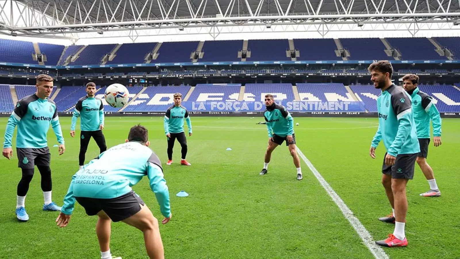 Entrenament de l'Espanyol