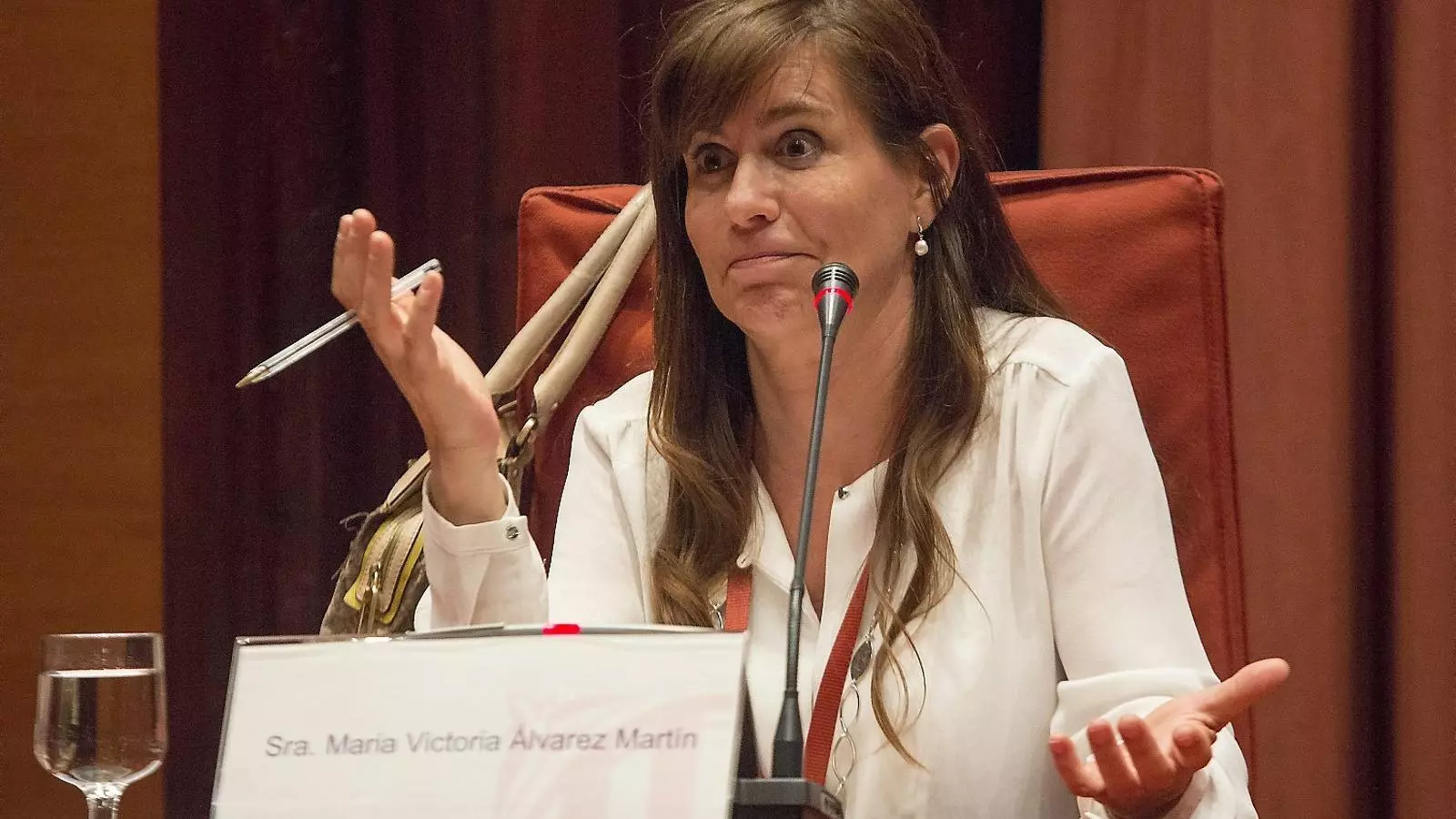 María Victoria Álvarez, exnòvia de Jordi Pujol Ferrusola, en una imatge d'arxiu