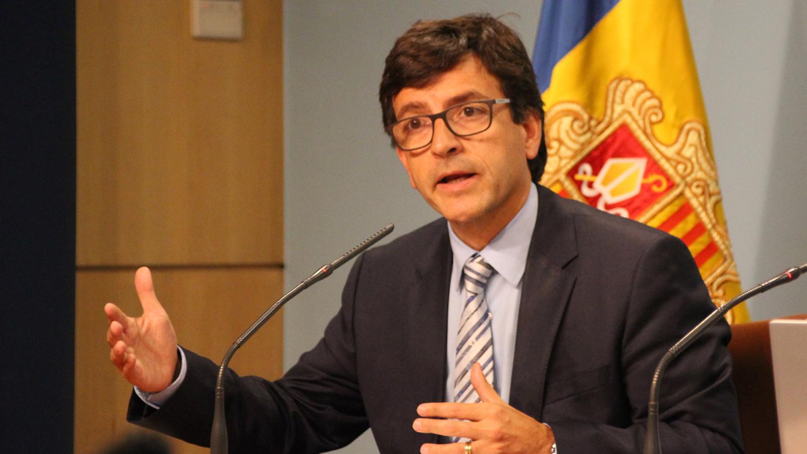 El ministre portaveu, Jordi Cinca / M.F. (ANA)