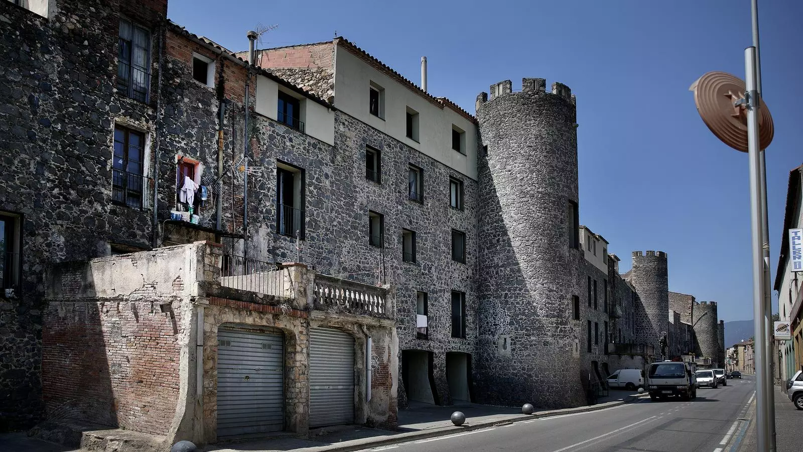 La muralla d'Hostalric