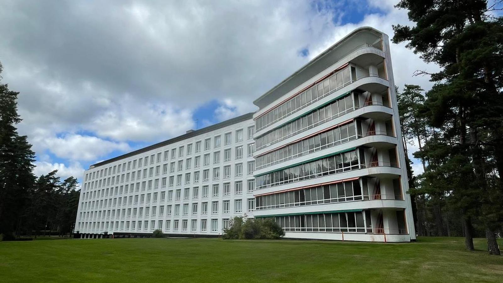 The sanatorium of Paimio, in Finland, by the architect Alvar Aalto.