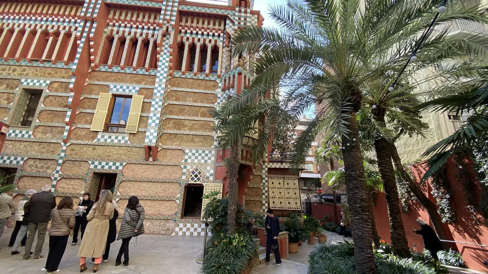La Casa Vicens, des del jardí.