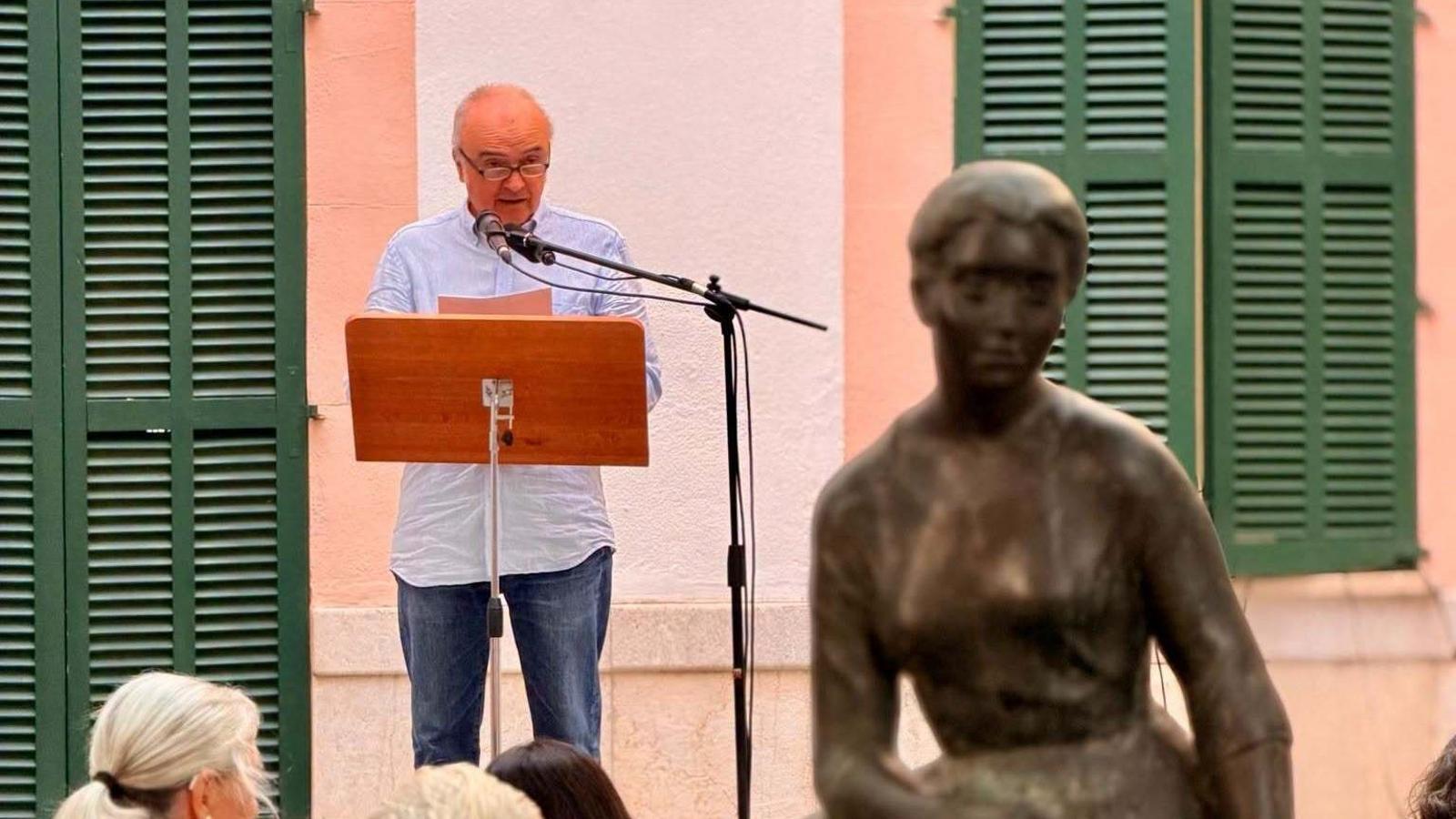 Nofre Rullan durant el pregó.