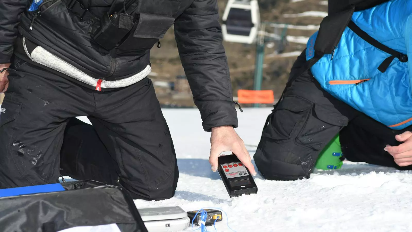 Les pistes de les finals de la Copa del Món d'esquí se sotmeten a l''snow control'. / GRANDVALIRA