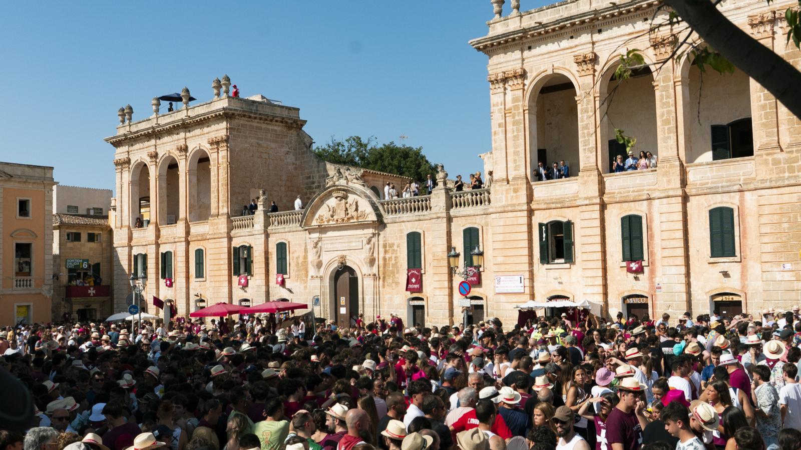 Ciutadella zu den Feierlichkeiten von Sant Joan