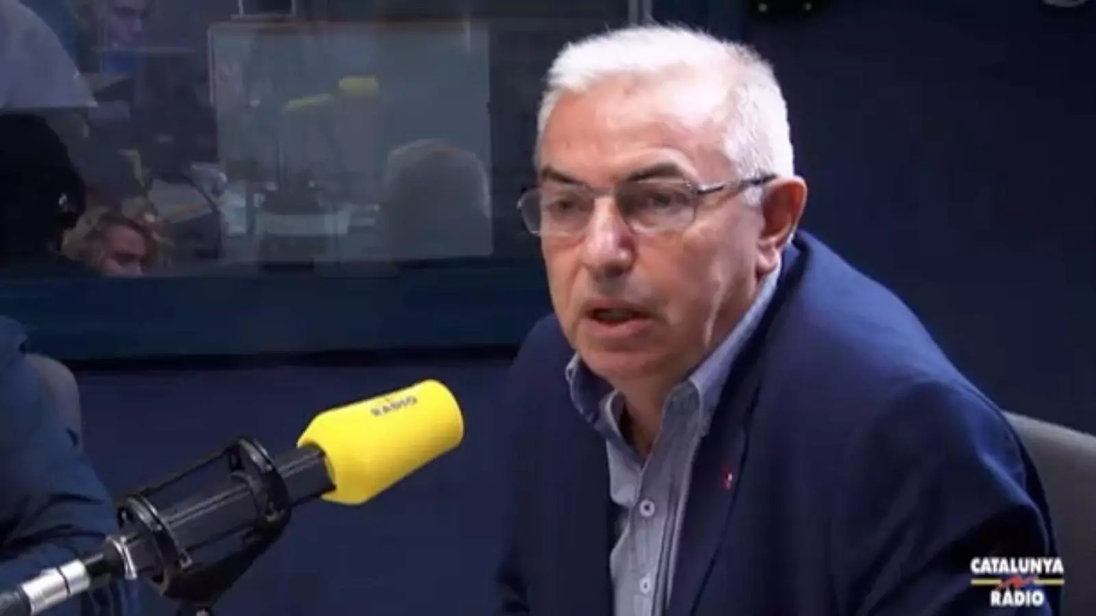 Josep Alsina, avui a Catalunya Ràdio / ARA