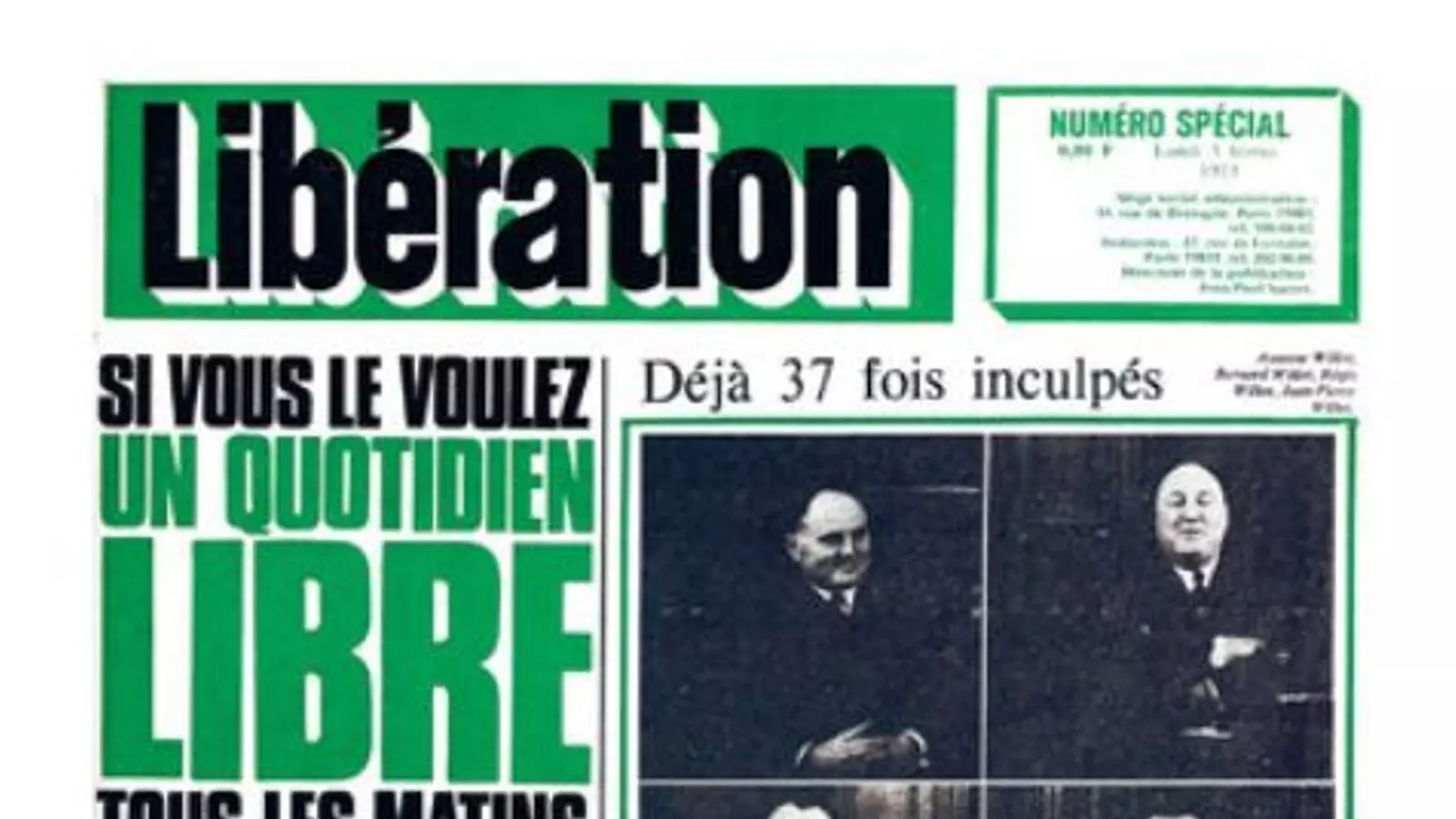 'Libération', 40 anys a l'esquerra