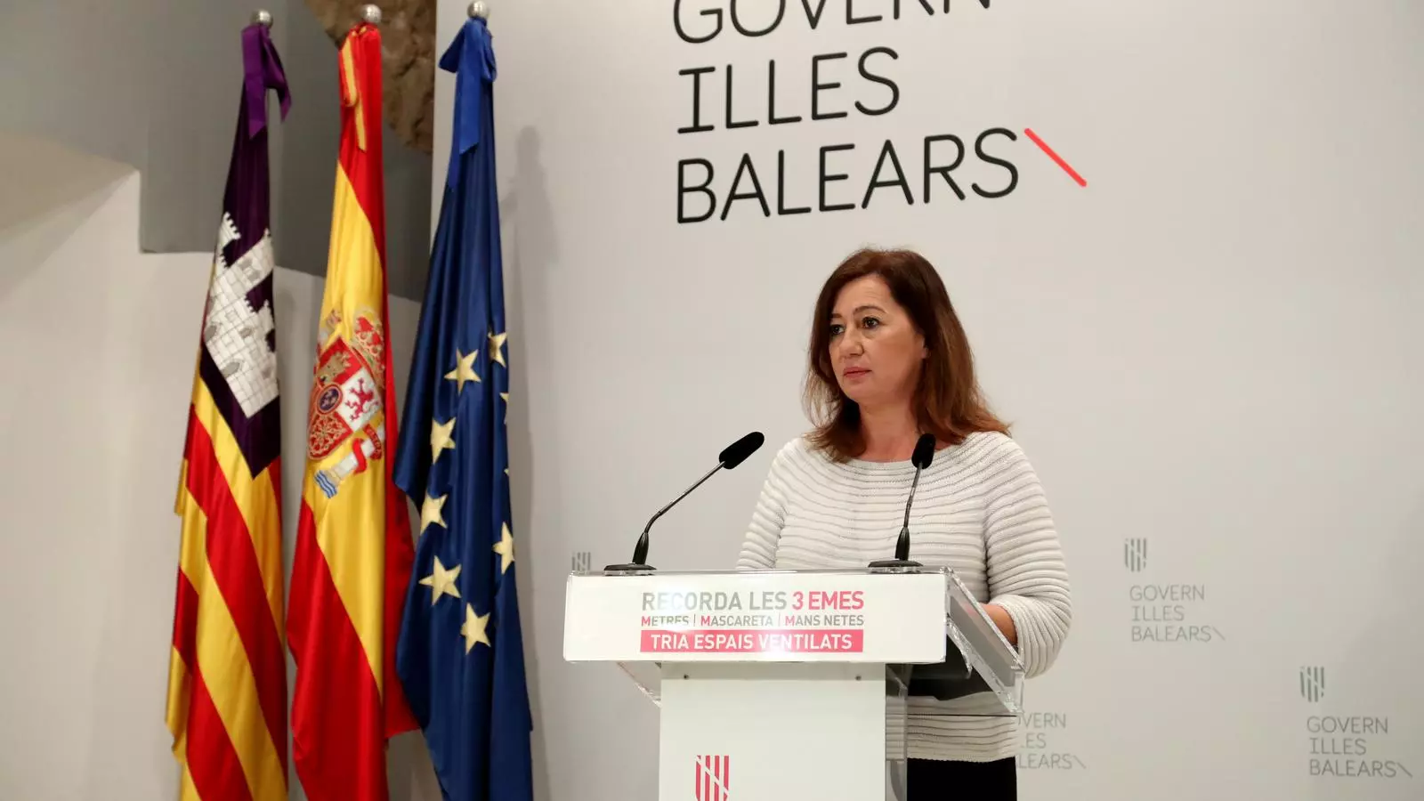 La presidenta el Govern, Francina Armengol.