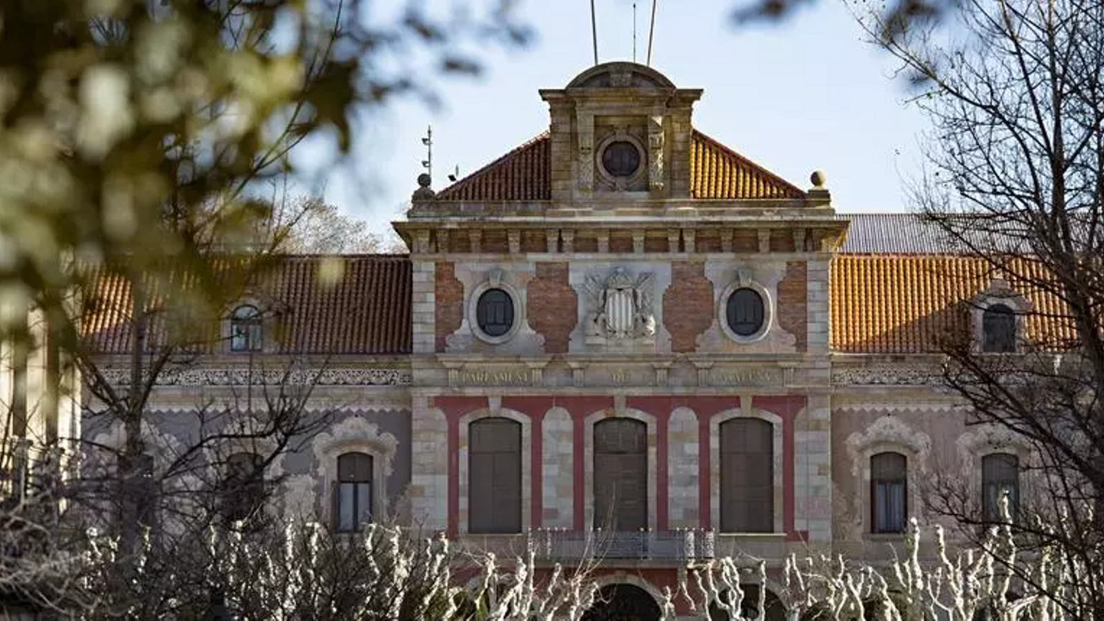 Facade of the Parliament of Catalonia.