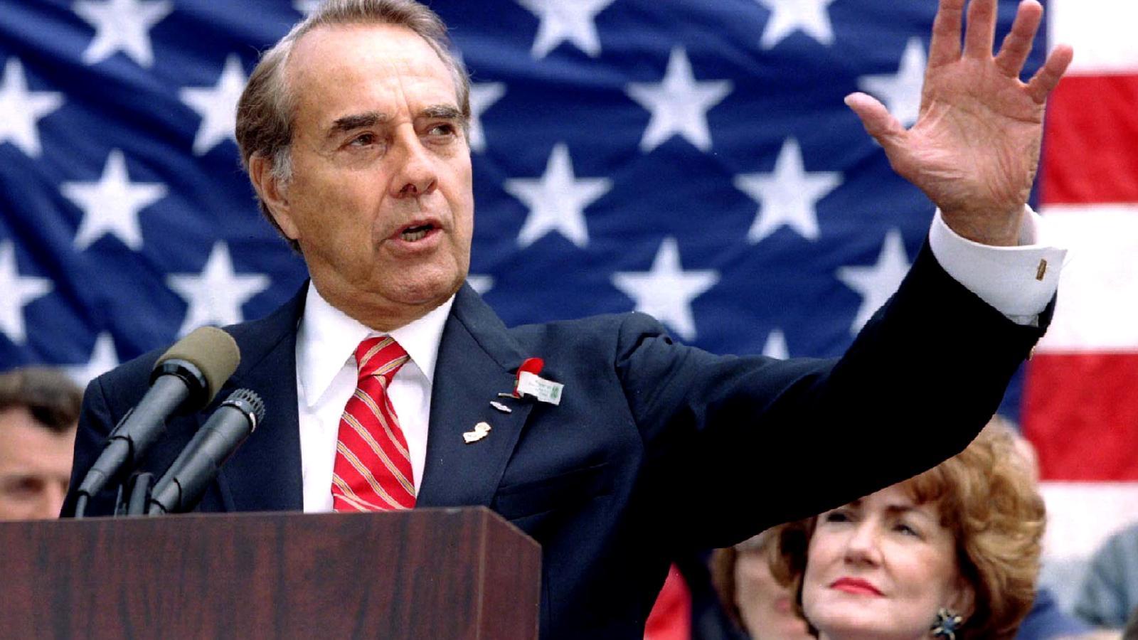 Imatge d'arxiu del senador republicà Bob Dole