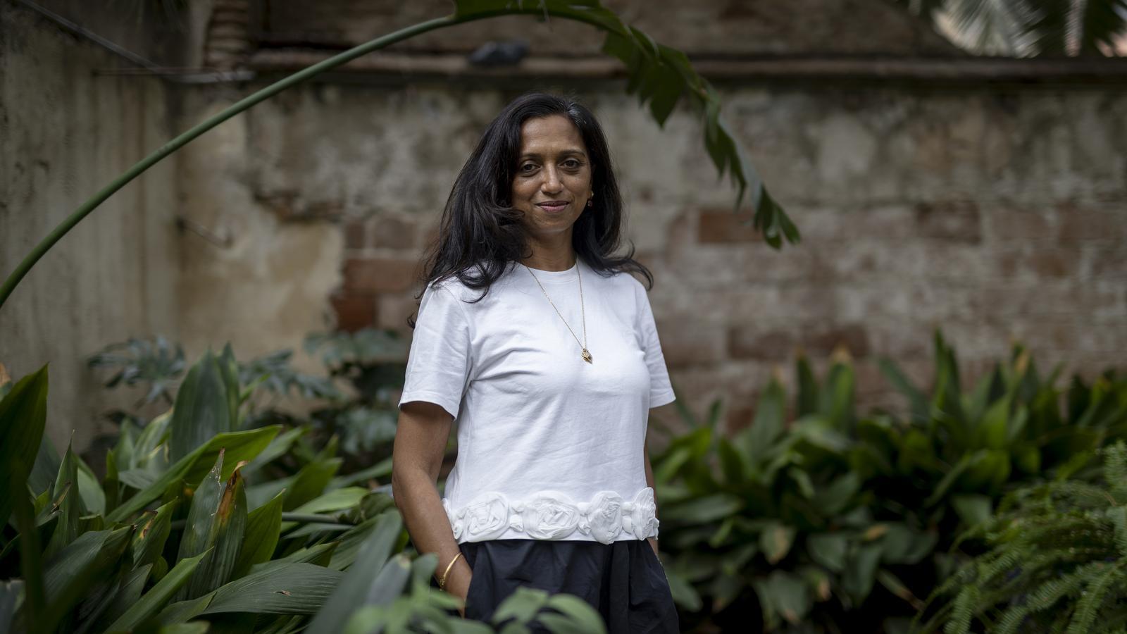 The writer Nathacha Appanah, author of 'The night in the heart'.