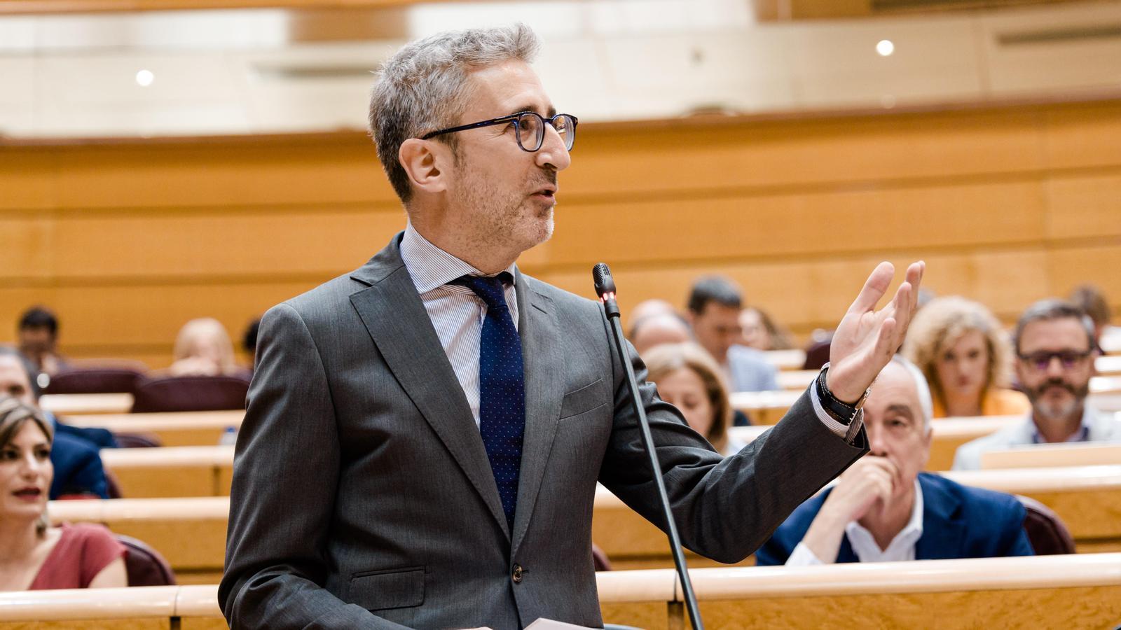The Minister of Finance, Arcadi España, in a recent image.