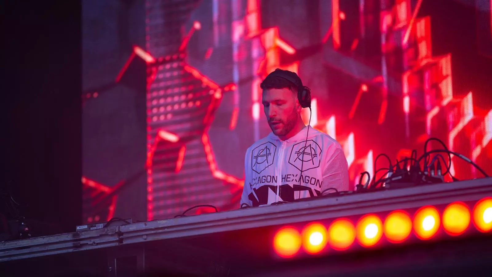 El Dj Don Diablo durant la seva actuació en el marc de l'Andorra Mountain Music.