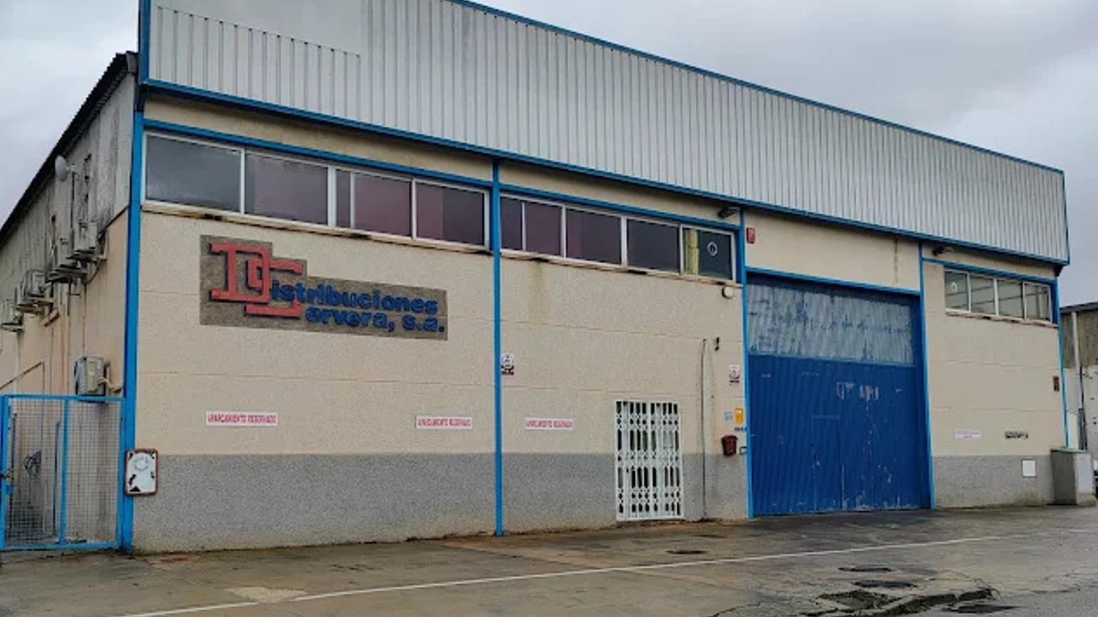 One of the industrial warehouses of the Servera Group in the Son Castelló industrial estate.