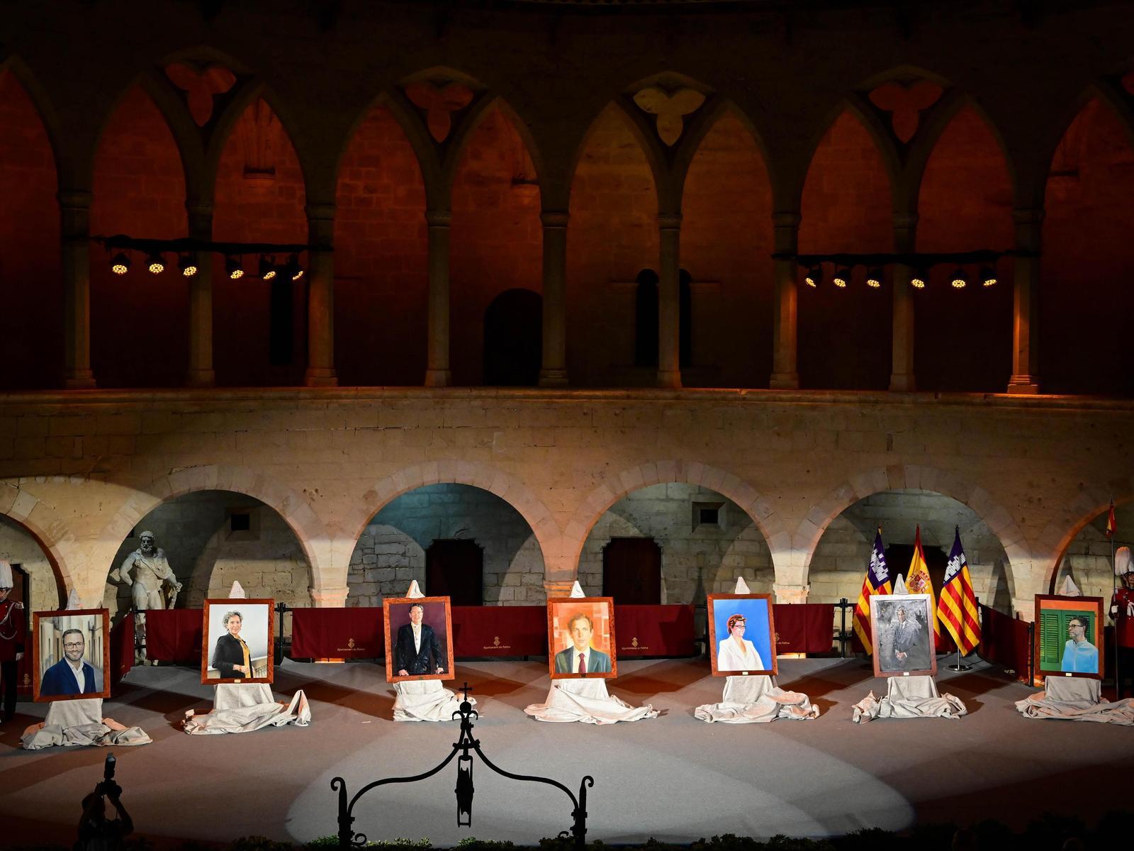 Els retrats dels batles i batlesses de Palma.