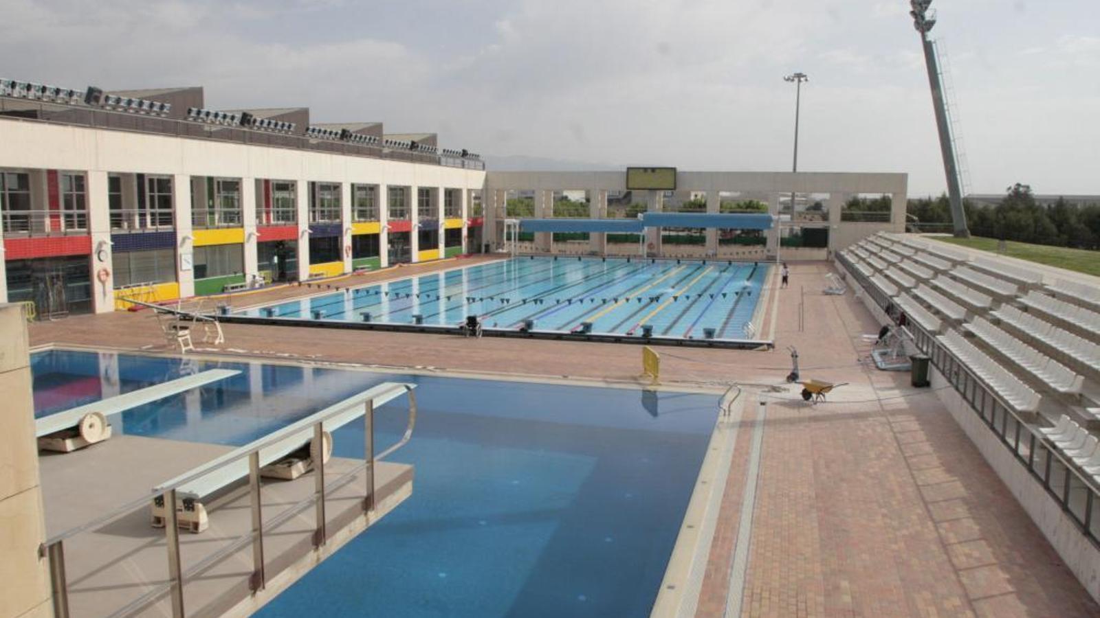 La piscina exterior de Son Hugo. / S. AMENGUAL