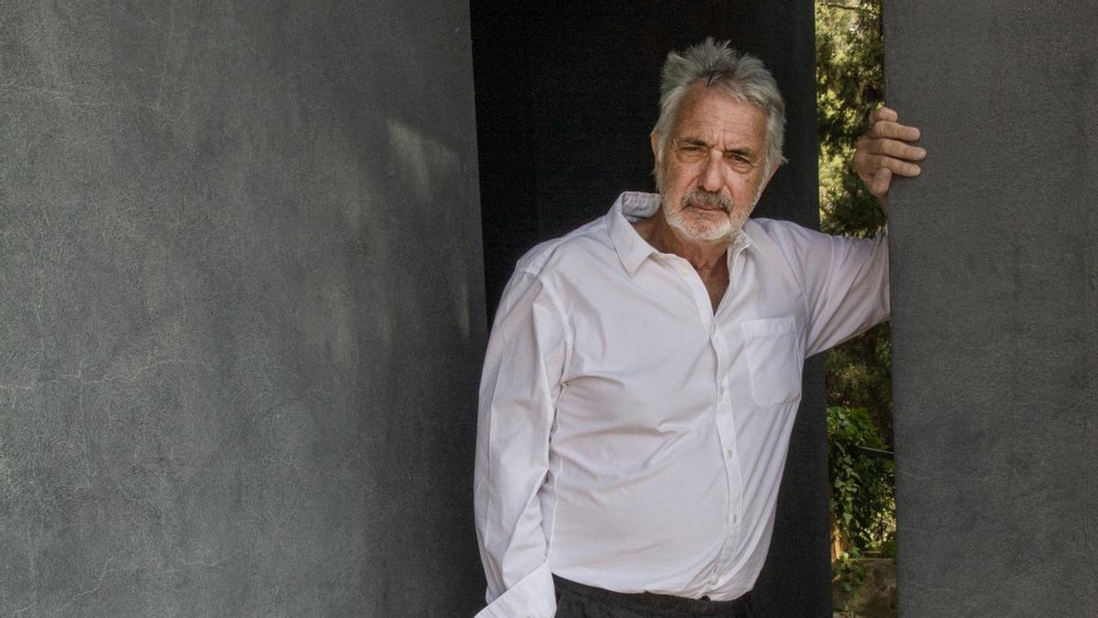 The artist Frederic Amat at his home in Vallvidrera