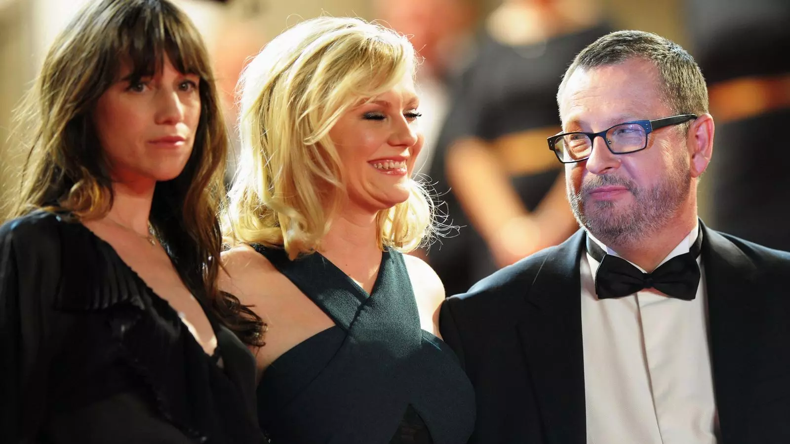 Lars Von Trier ahir a la nit a l'estrena de 'Melancholia'