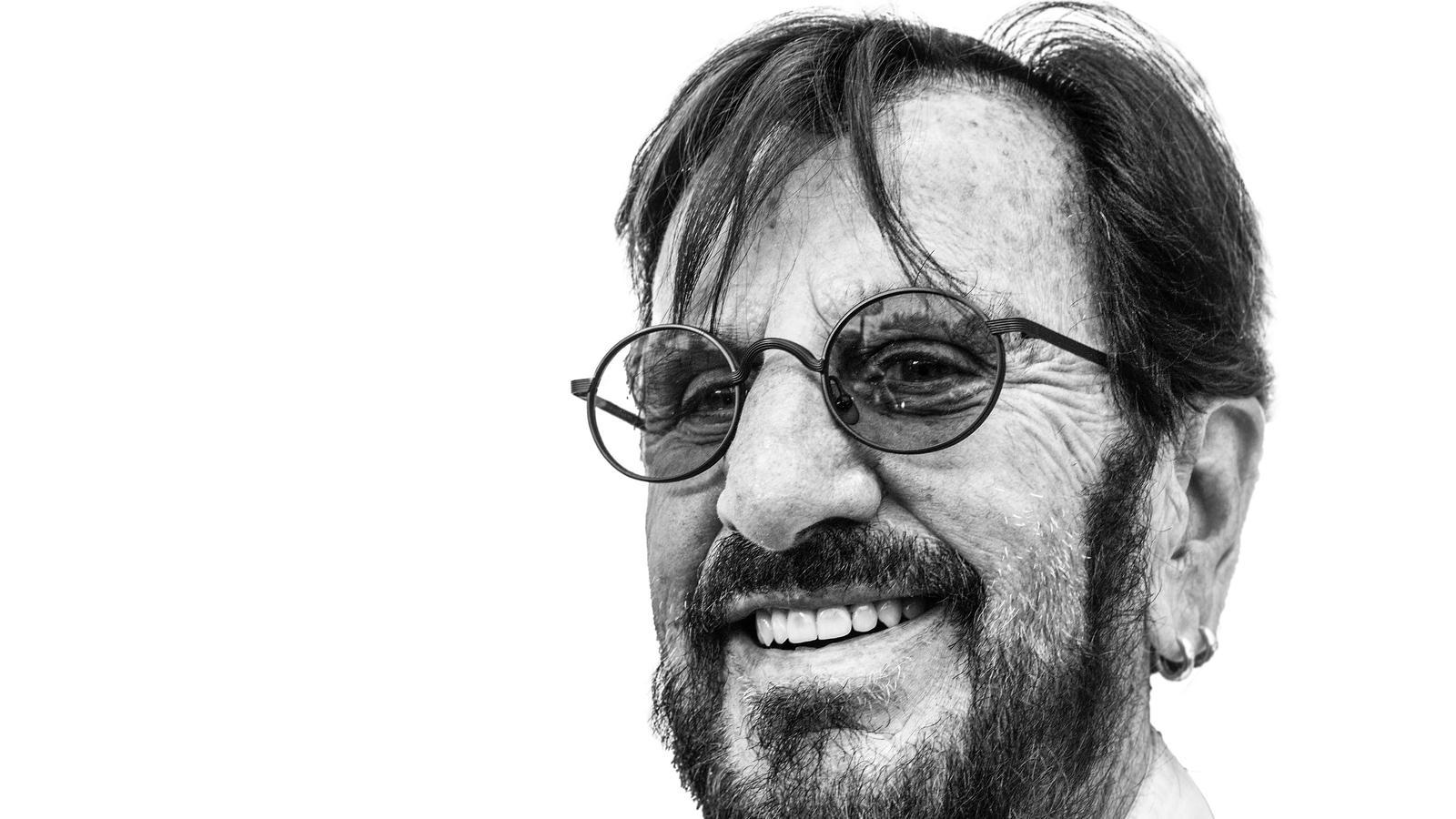 Ringo Starr, on his 85th birthday, at Beverly Hills Garden Park, London