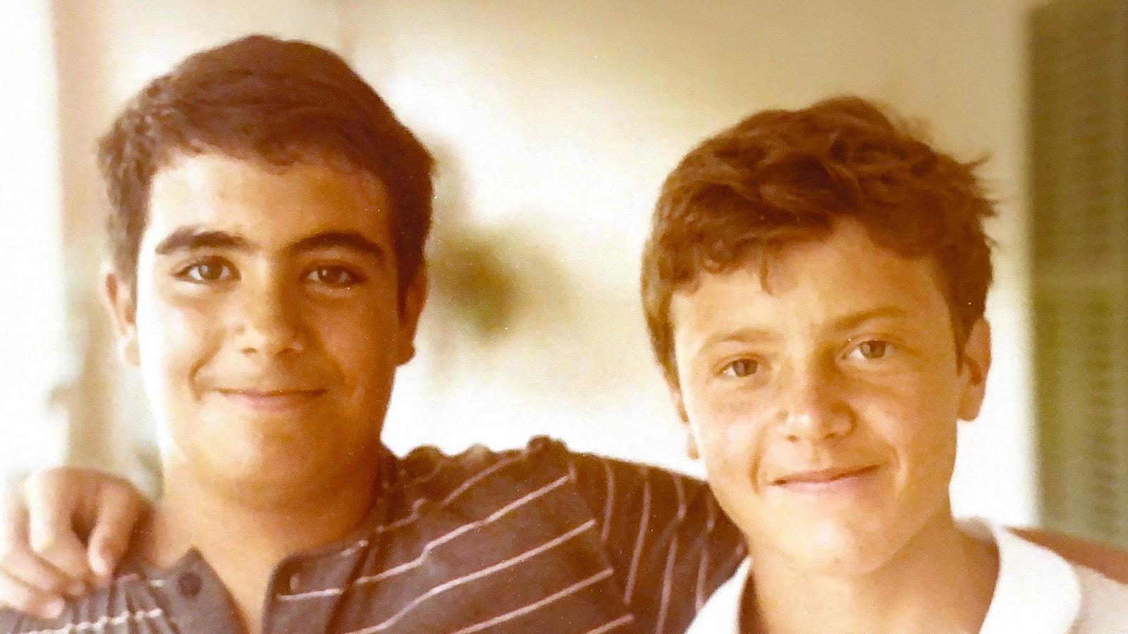 Antoni Llabrés y su primo Pep Martínez