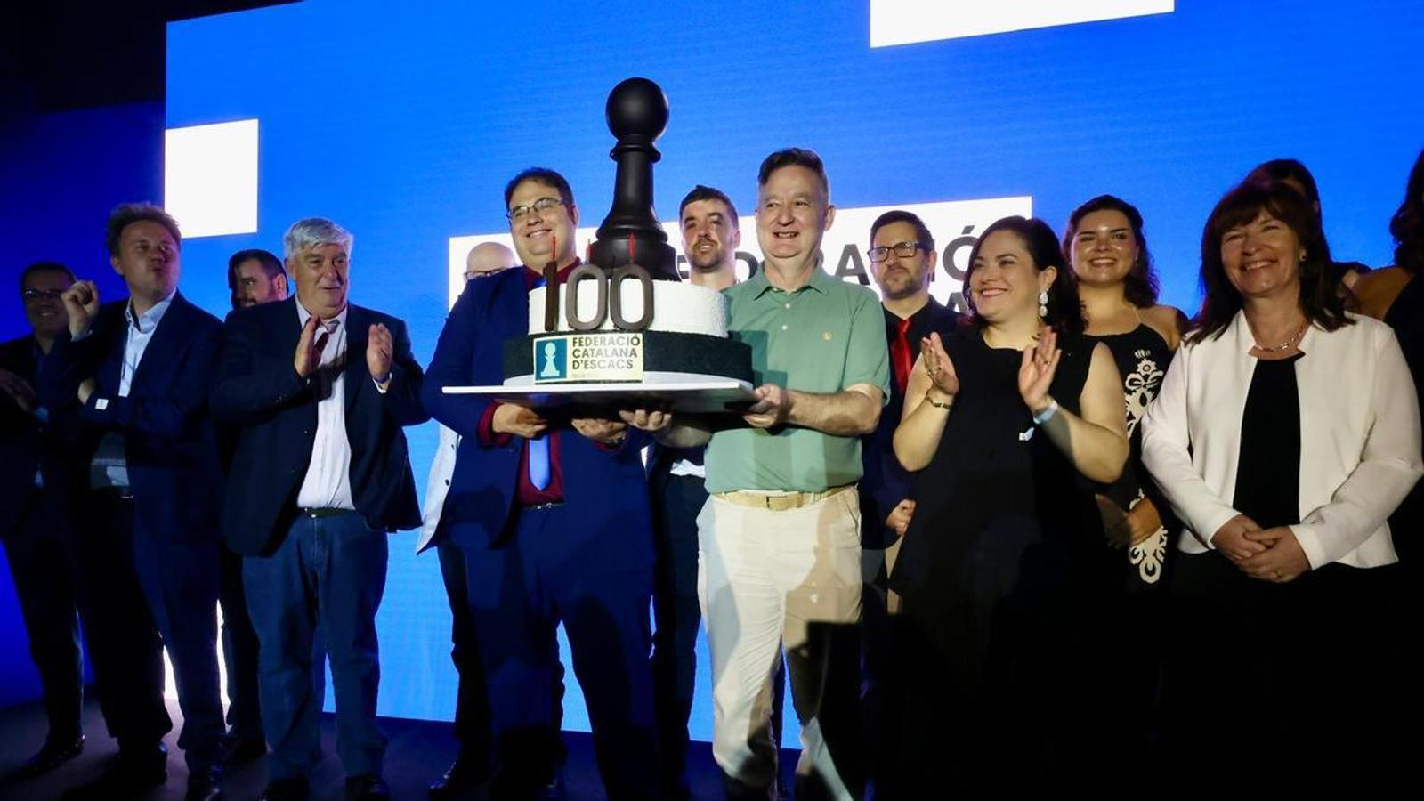 The Catalan Chess Federation has celebrated its 100th anniversary.