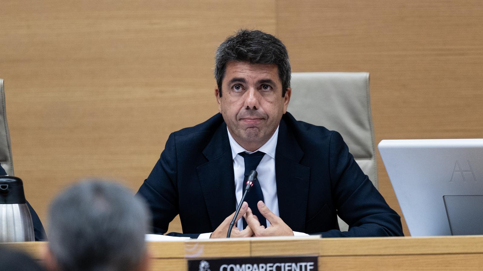 Carlos Mazón, former president of the Generalitat.