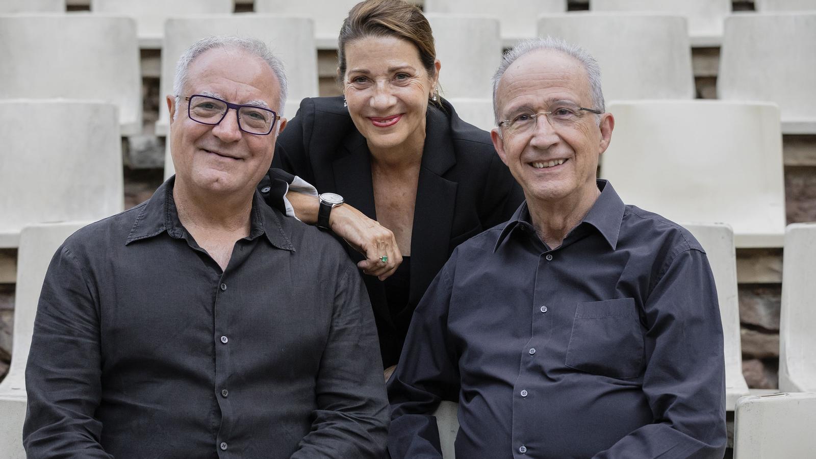 Lluís Emma, Jordi Bosch i Berta Tiana.