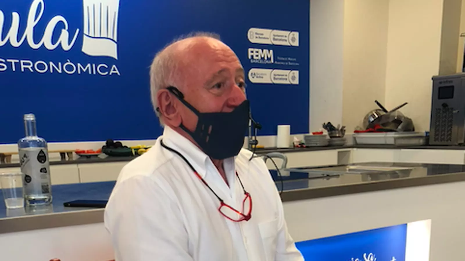 Carles Gaig, al Campus de Cuina i Alimentació