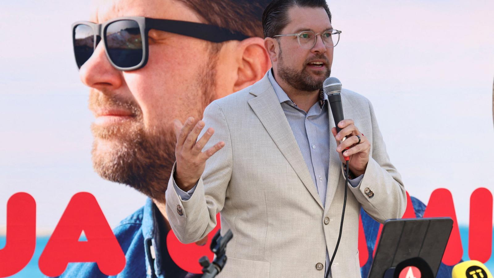 Jimmie Åkesson, líder de Demócratas de Suecia.