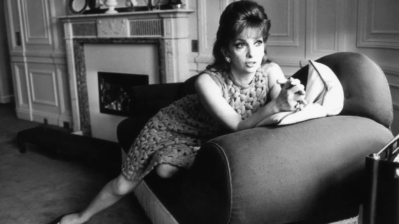 L'actriu italiana Gina Lollobrigida