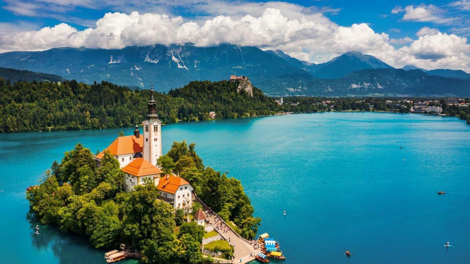 Lago Bled, Eslovenia.