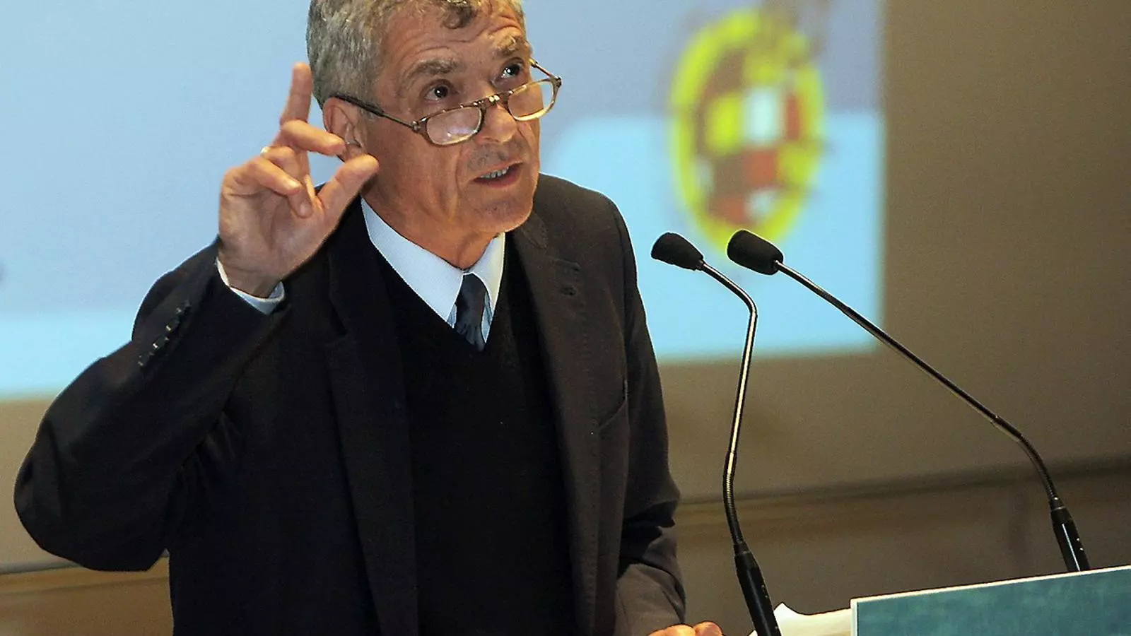Ángel María Villar, president de la Federació Espanyola de Futbol.