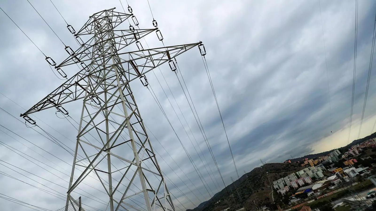 Torres d'alt voltatge a Barcelona, en una imatge del passat 29 de setembre.
