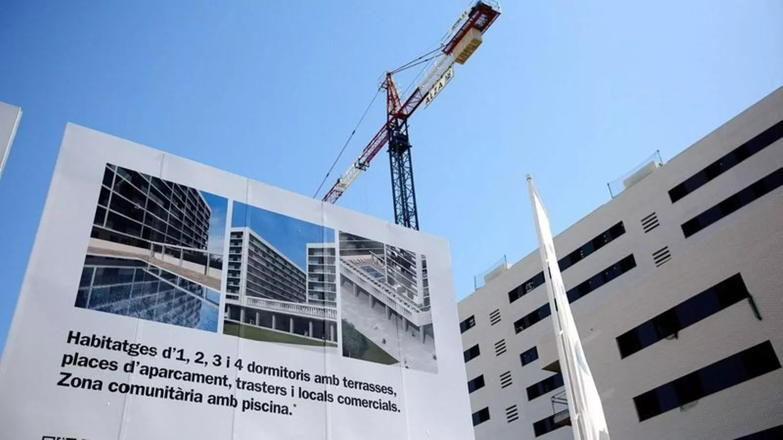 La venda d'habitatges va caure un 20% el desembre a les Illes.