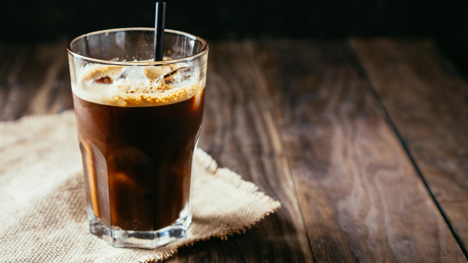A coffee with ice
