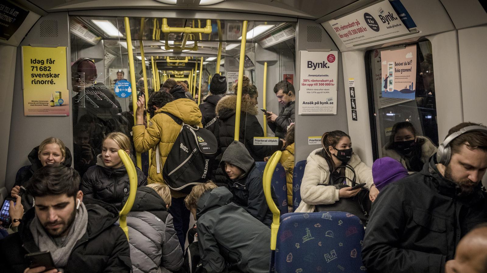 El metro d'Estocolm en una imatge d'arxiu