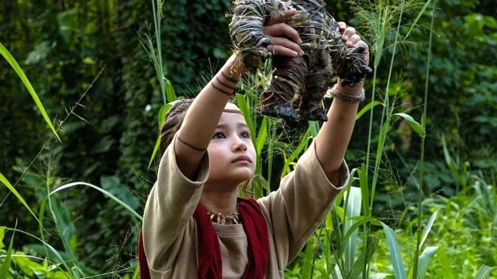 Kaylee Hottle in 'Godzilla vs Kong'.