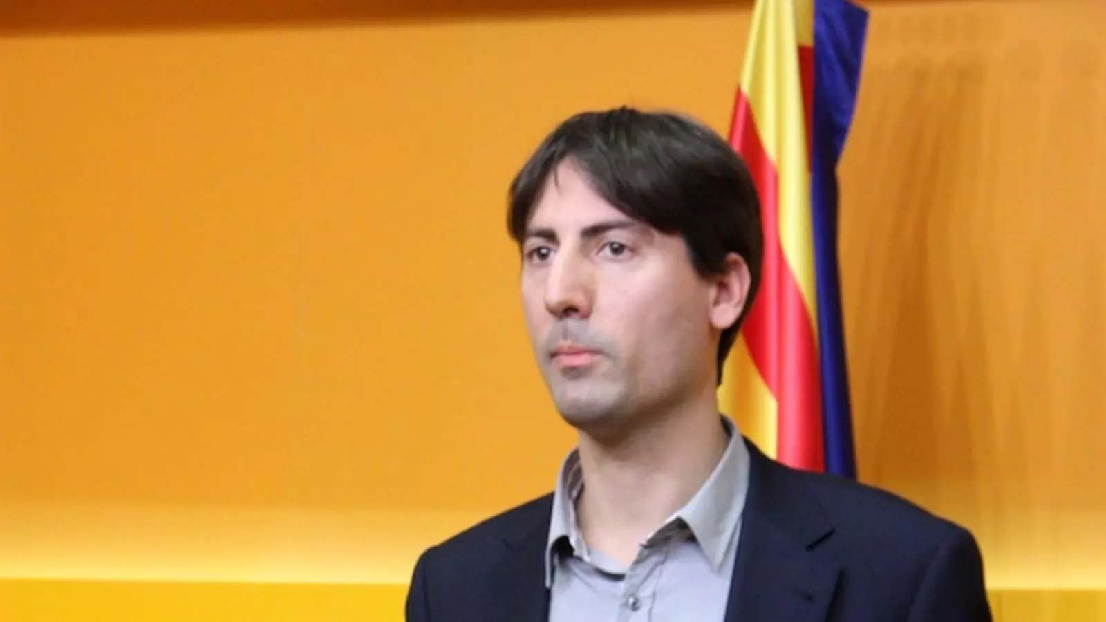 Jordi Solé, en roda de premsa / ACN