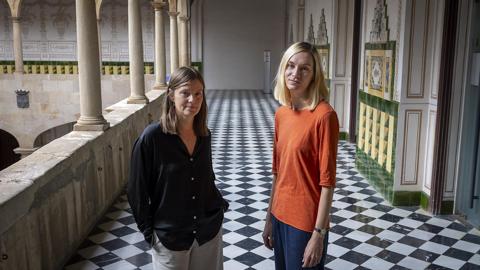 Evelina Johansson y Alba Gotby