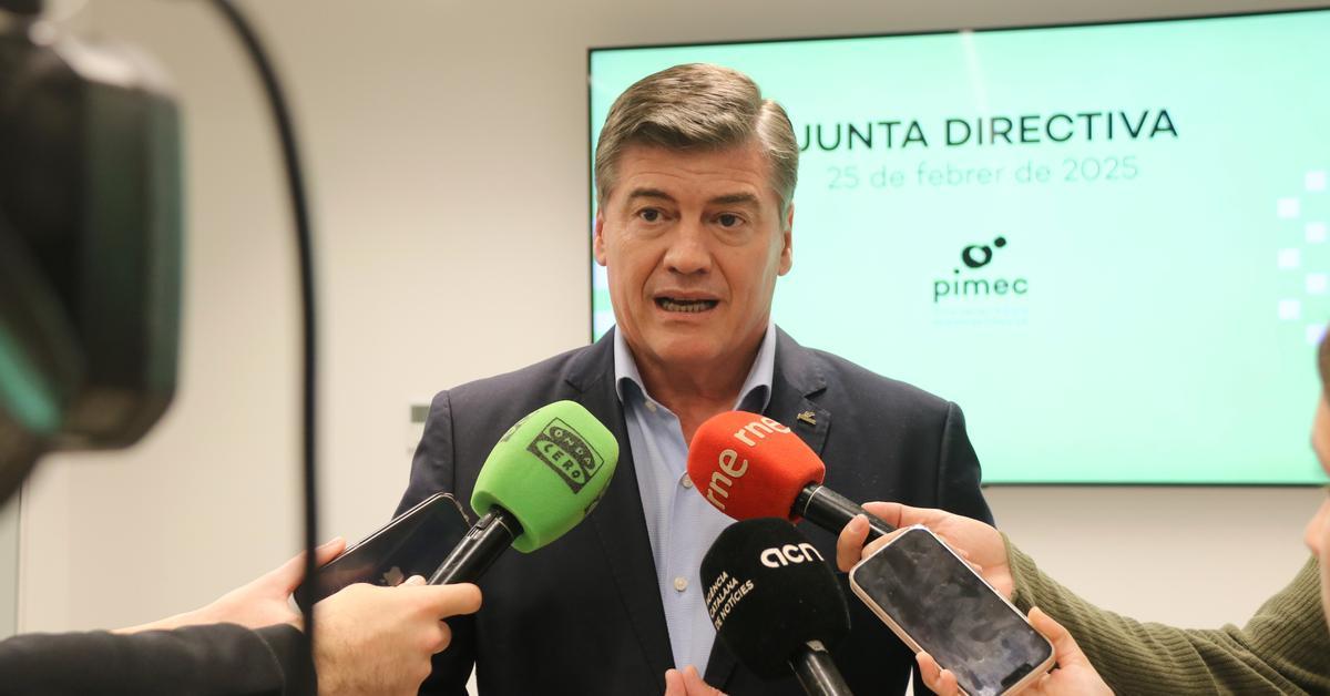 Pimec incrementa un 8% els associats en el primer any del nou mandat de Cañete