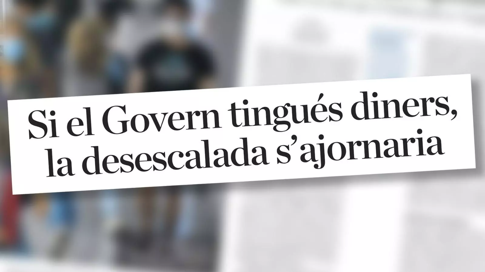 L'anàlisi d'Antoni Bassas: 'El doctor Argimon i la crua realitat'