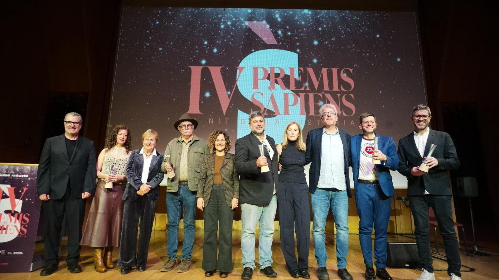 A moment from the Sàpiens Awards ceremony