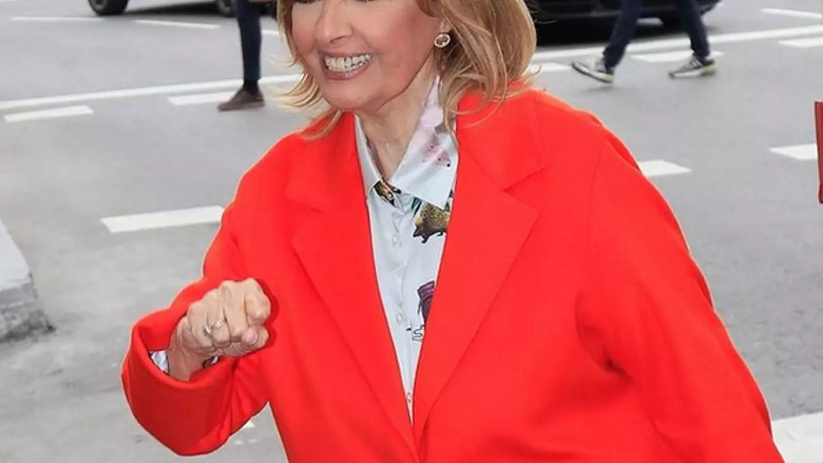 María Teres Campos en una foto recent a Madrid