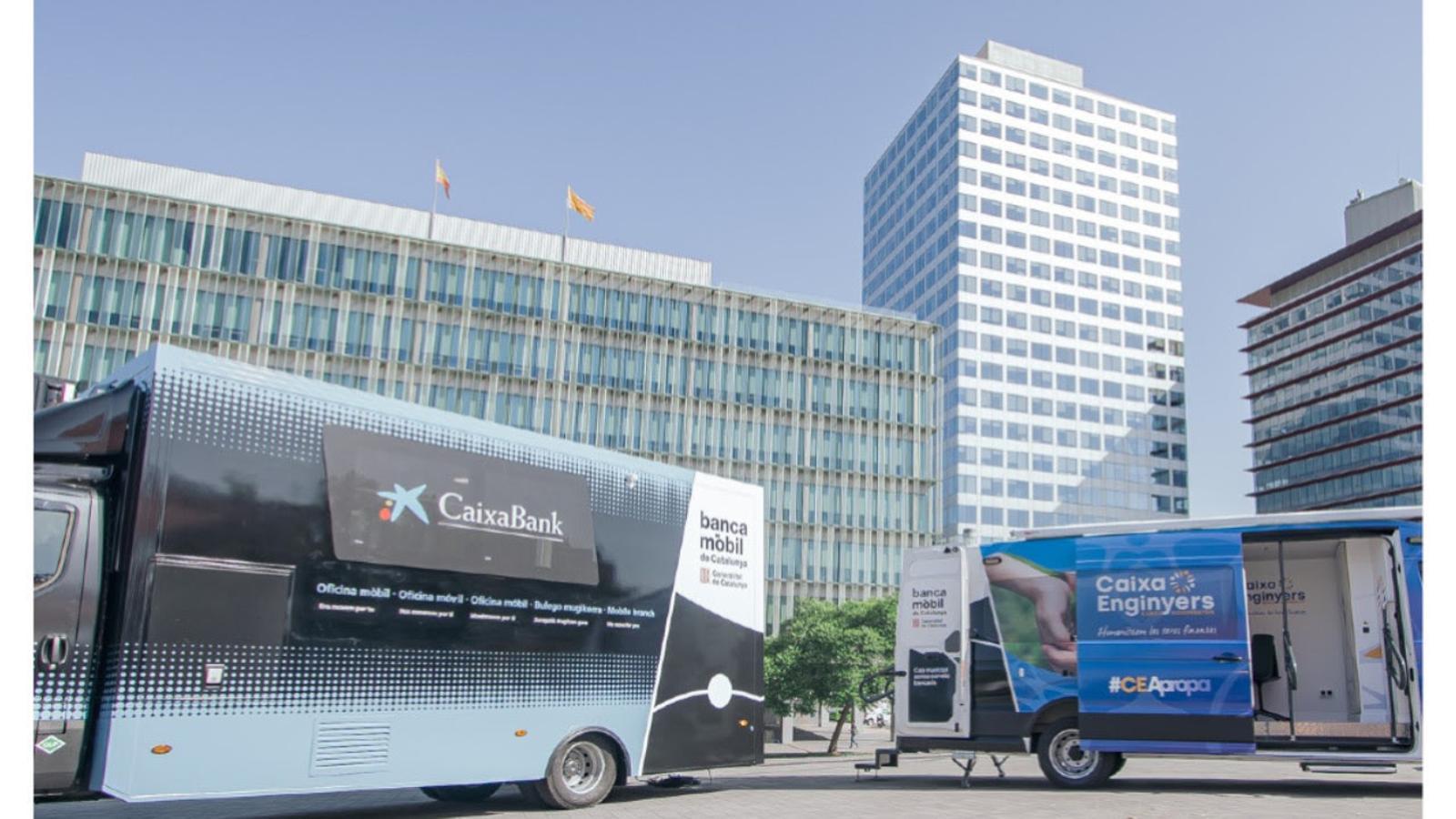 Banca móvil en Cataluña.