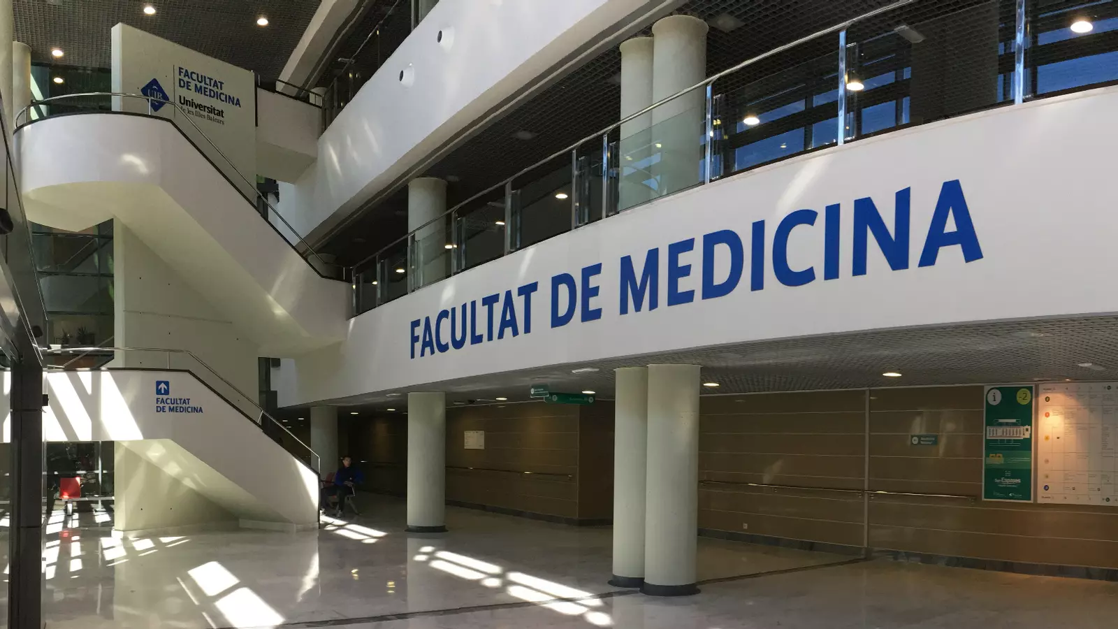 La Facultat de Medicina de la UIB.