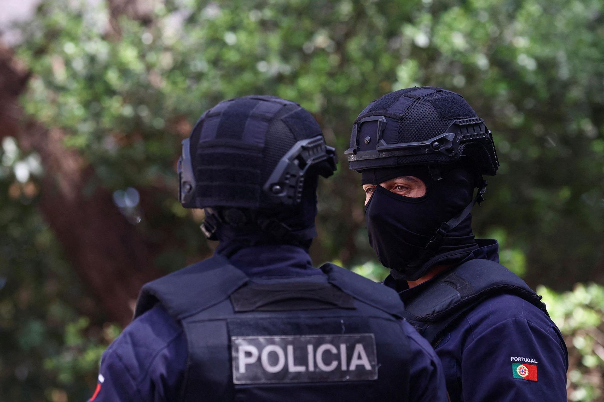 Agents de la policia portuguesa, en una imatge d'arxiu.